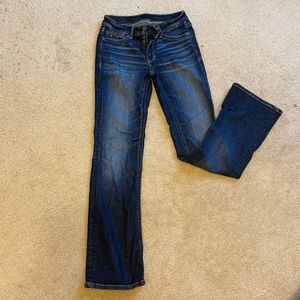 buckle black bootcut jeans 26x32